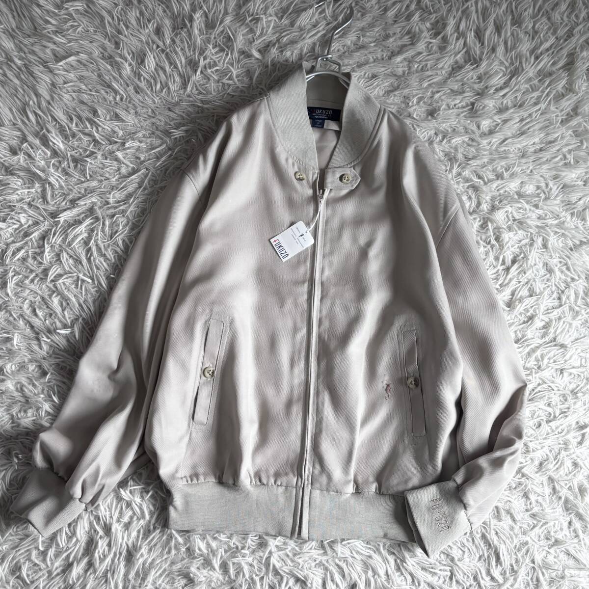 ⑤ 未使用 日本製 横浜元町 FUKUZO フクゾー スウィングトップ ブルゾン アウター M拍卖
