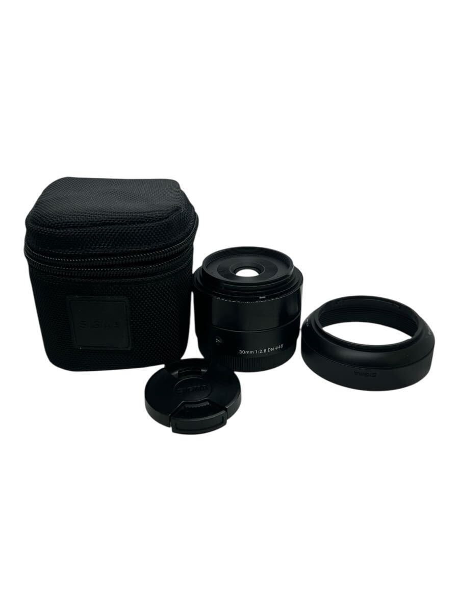 「みんカメ」090 美品 SIGMA シグマ 30mm F2.8 DN カメラレンズ レンズ ソニーEマウント 動作確認済み拍卖