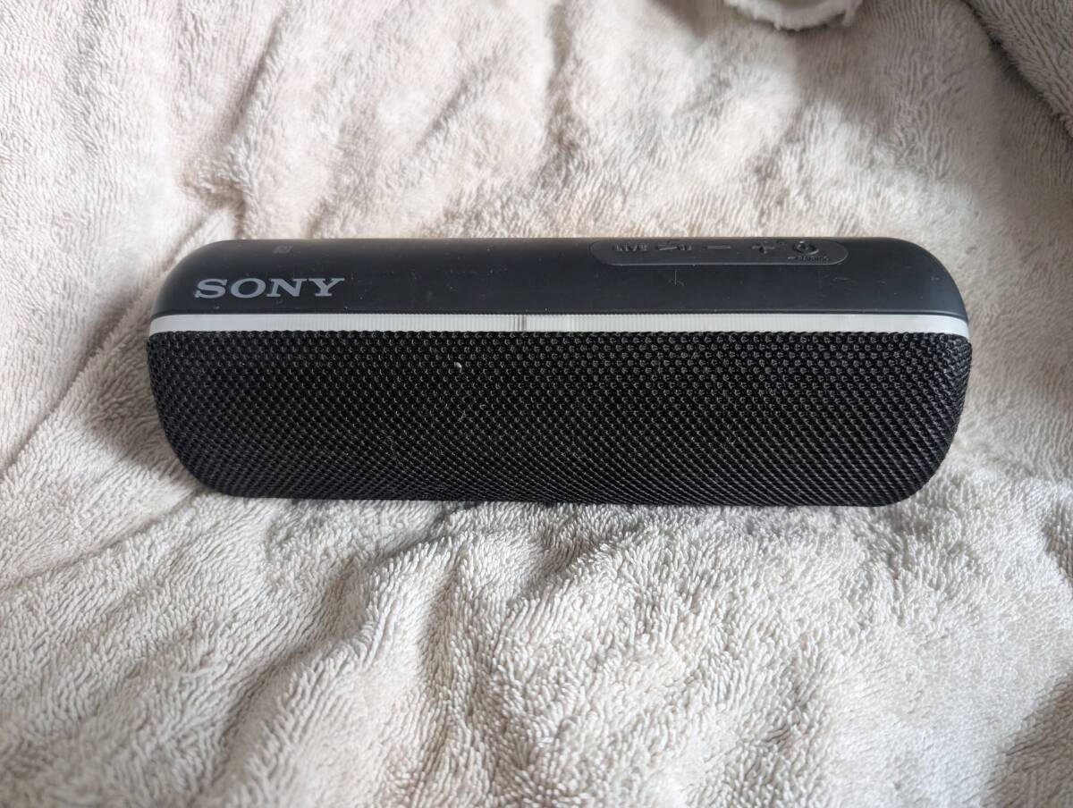 SONY ソニー ワイヤレスポータブルスピーカー Bluetooth接続 SRS-XB22 本体のみ 動作品拍卖