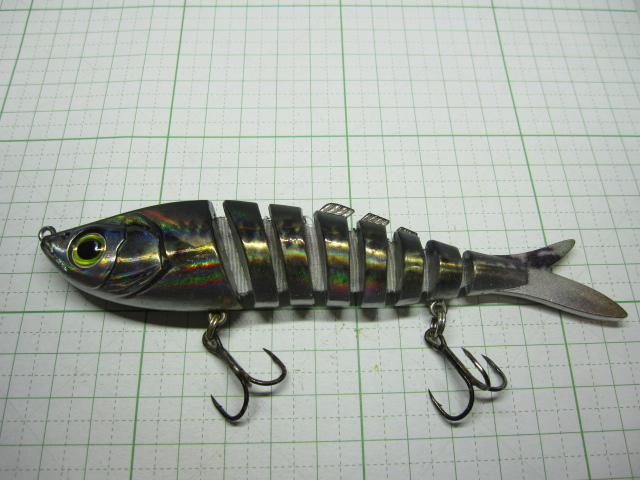 詳細不明ジョイントルアー シンキング 実測14cm 34g拍卖