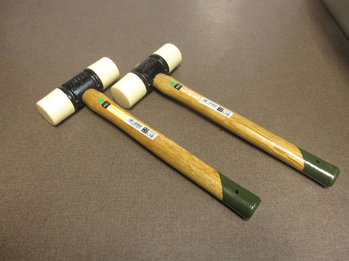 ベッセル プラスチックハンマー No70xサイズ2 新品 2個で\3500税込、送料無料拍卖