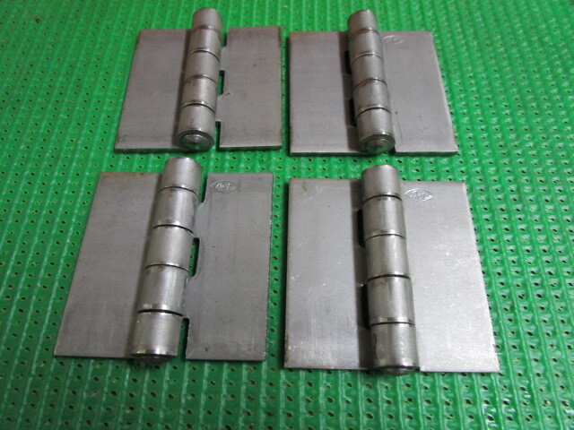 丁番 リベットヒンジ64ミリ 鉄製 メーカーアート 4枚で¥500から 送料¥185(クリックポスト)拍卖