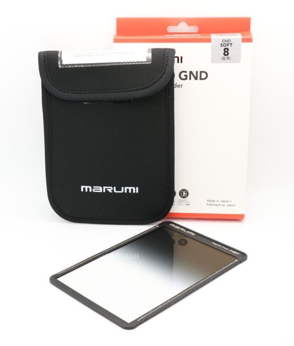 ★極上美品★ Marumi マルミ 100x150mm GND SOFT8 (0.9) Magnetic Filter 角型減光フィルター #04334拍卖