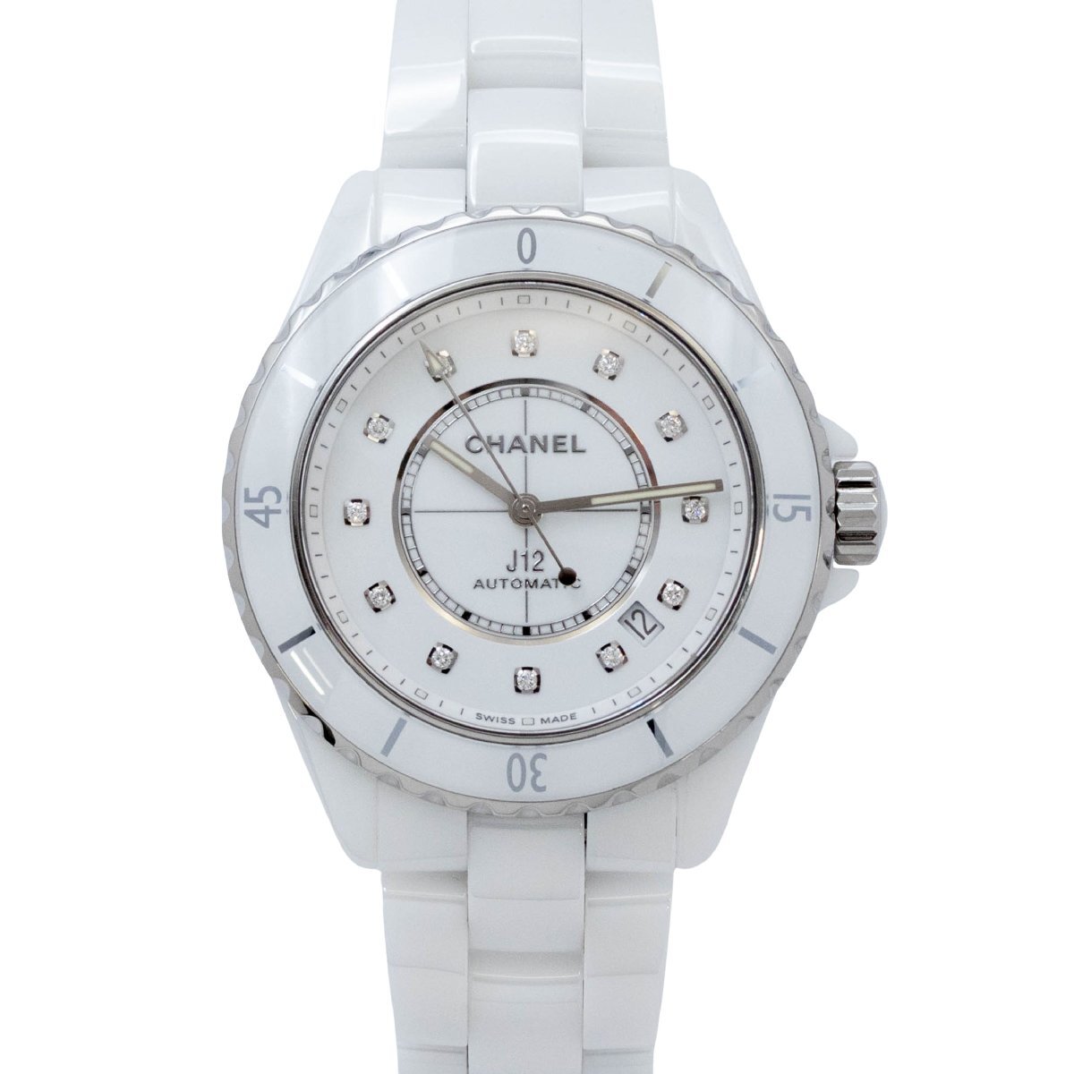 シャネル CHANEL J12 H5705 CHANEL J12 自動巻き 腕時計 メンズ・ユニセックス 白拍卖