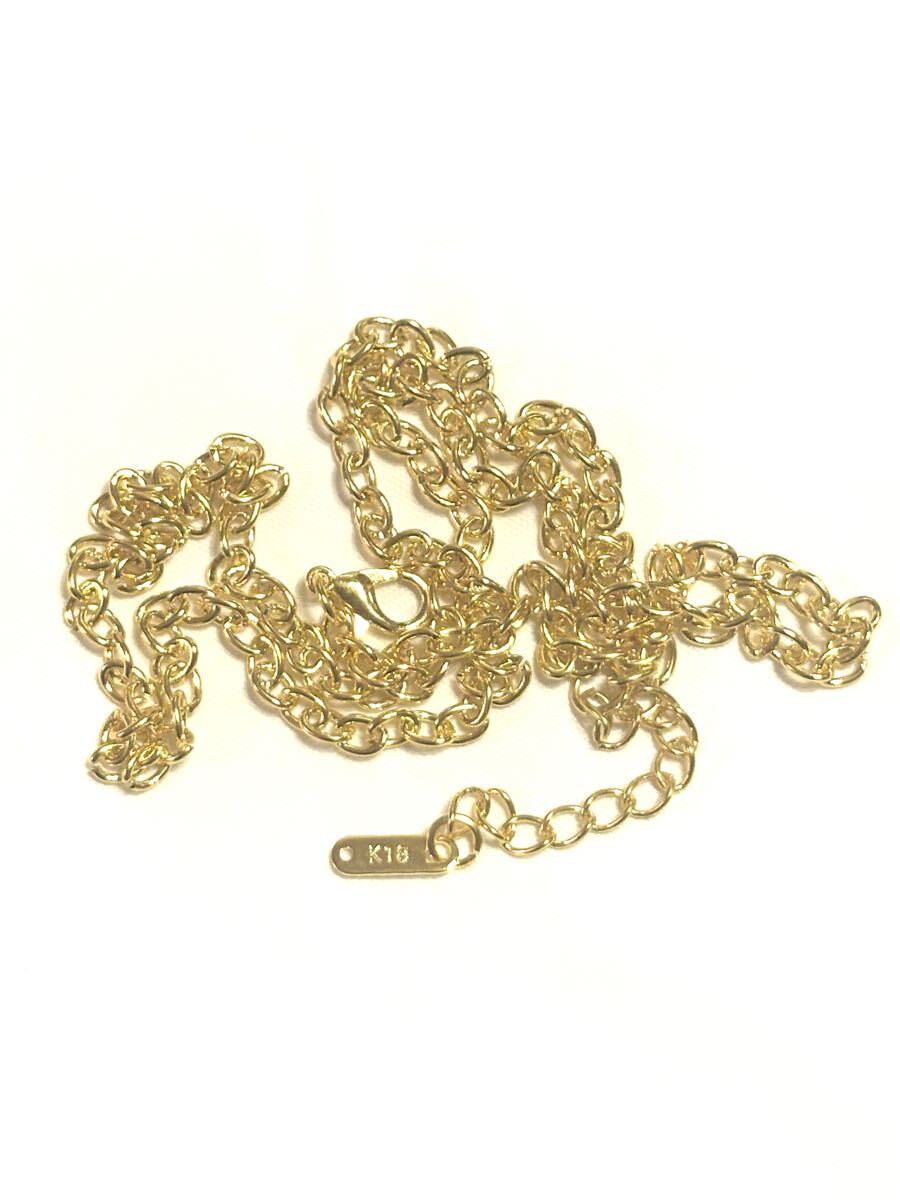 【1円スタート!10g!】K18刻印 男女兼用ネックレス GF おしゃれ ゴールド アクセサリー 美品 金アクセ GOLD拍卖