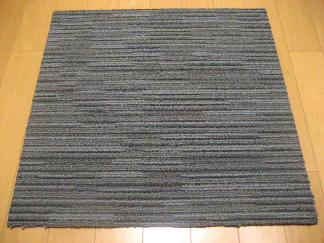 日本製タイルカーペット(20枚)厚み約7.5mm(1602)在庫224枚・1枚230円~拍卖
