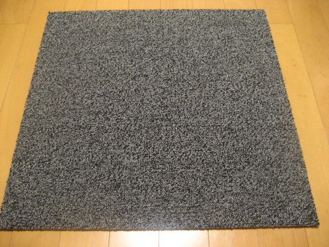 日本製タイルカーペット(5枚)厚み約6.5mm(1502)在庫17枚・1枚200円~拍卖