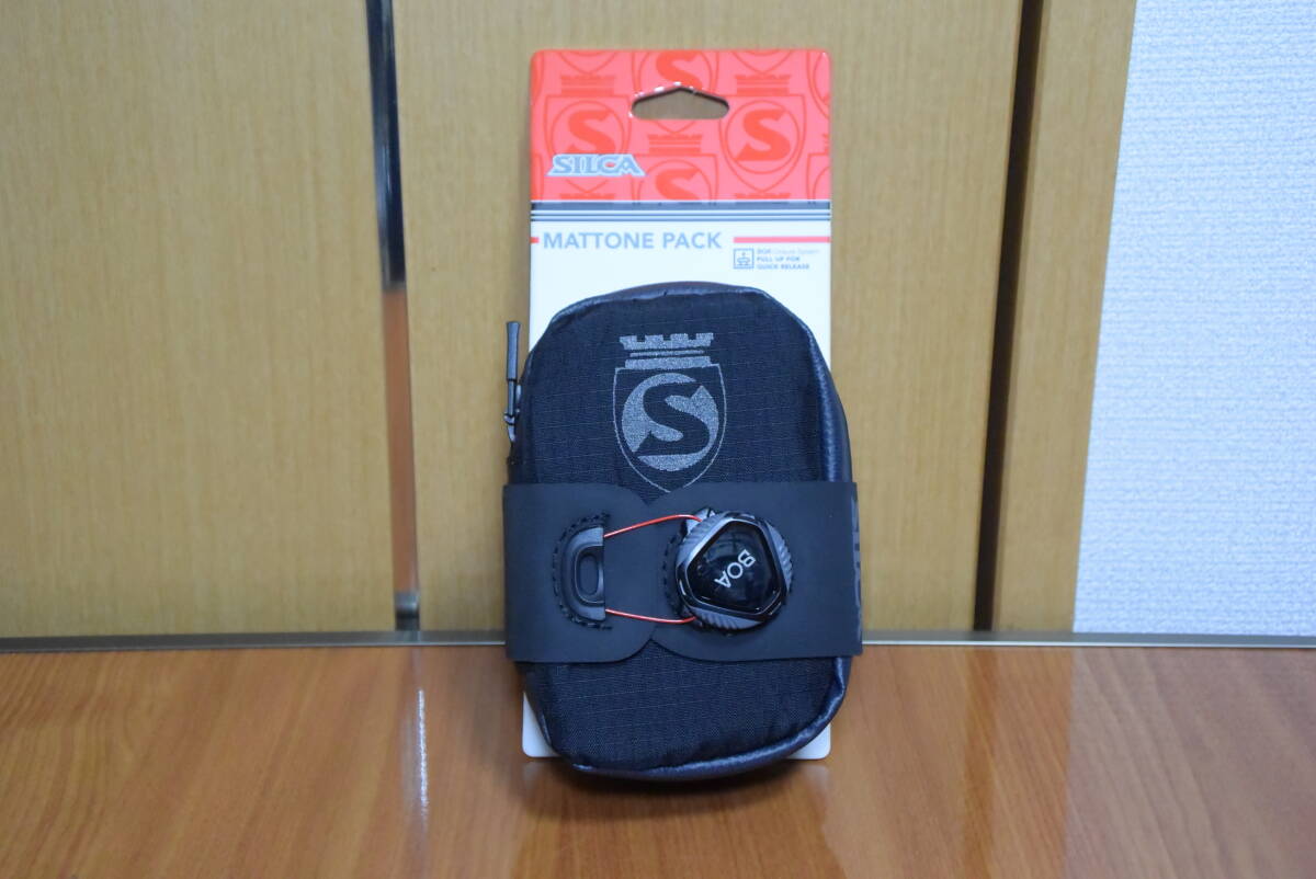 【新品未使用】SILCA MATTONE PACK サドルバック/0.61L/ブラック/拍卖