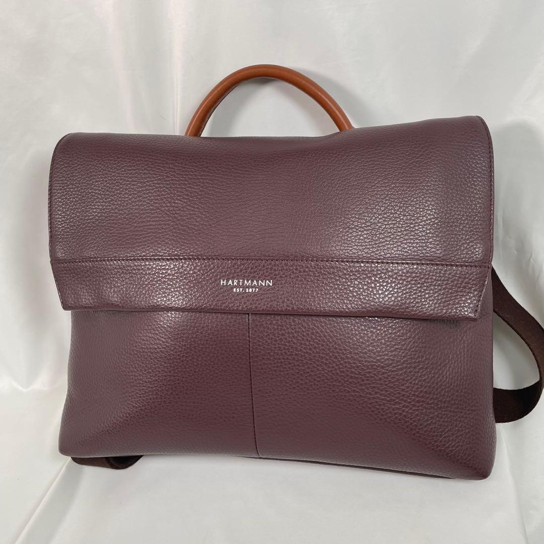 未使用に近い Hartmann ハートマン メッセンジャーバッグ グレンデール ショルダーバッグ 撥水加工 A4収納可能拍卖