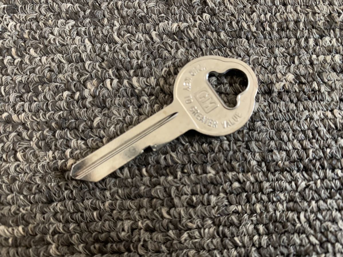 55-66 GMキーブランクキー スペアーキーベース トランク&グローブBOX インパラ ベルエアノバ カプリス シボレー ローライダー拍卖