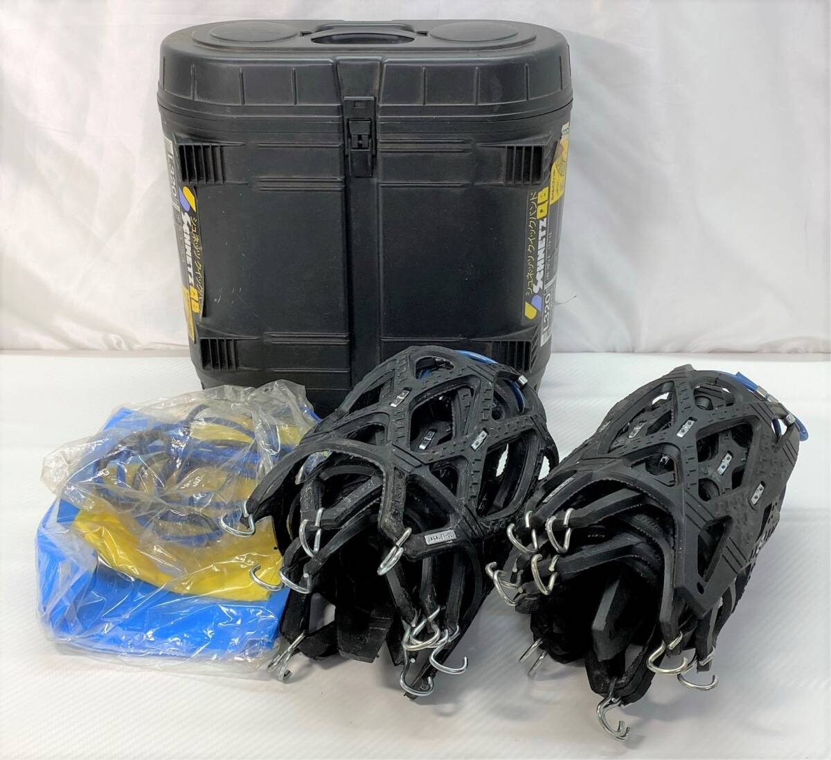 3Q売切!税無し◇非金属タイヤチェーン 185/70R13 他□ブリヂストン シュネッツクイックバンド L320□□1024-10拍卖