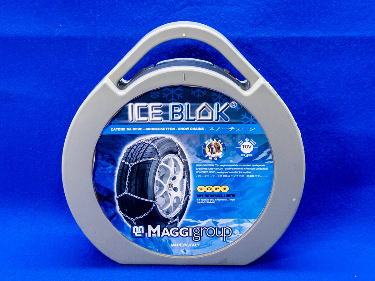 3Q売切!税無し◇【未使用】ICE BLOK 金属タイヤチェーン 215/60R15 225/55R15 他☆☆1024-8拍卖