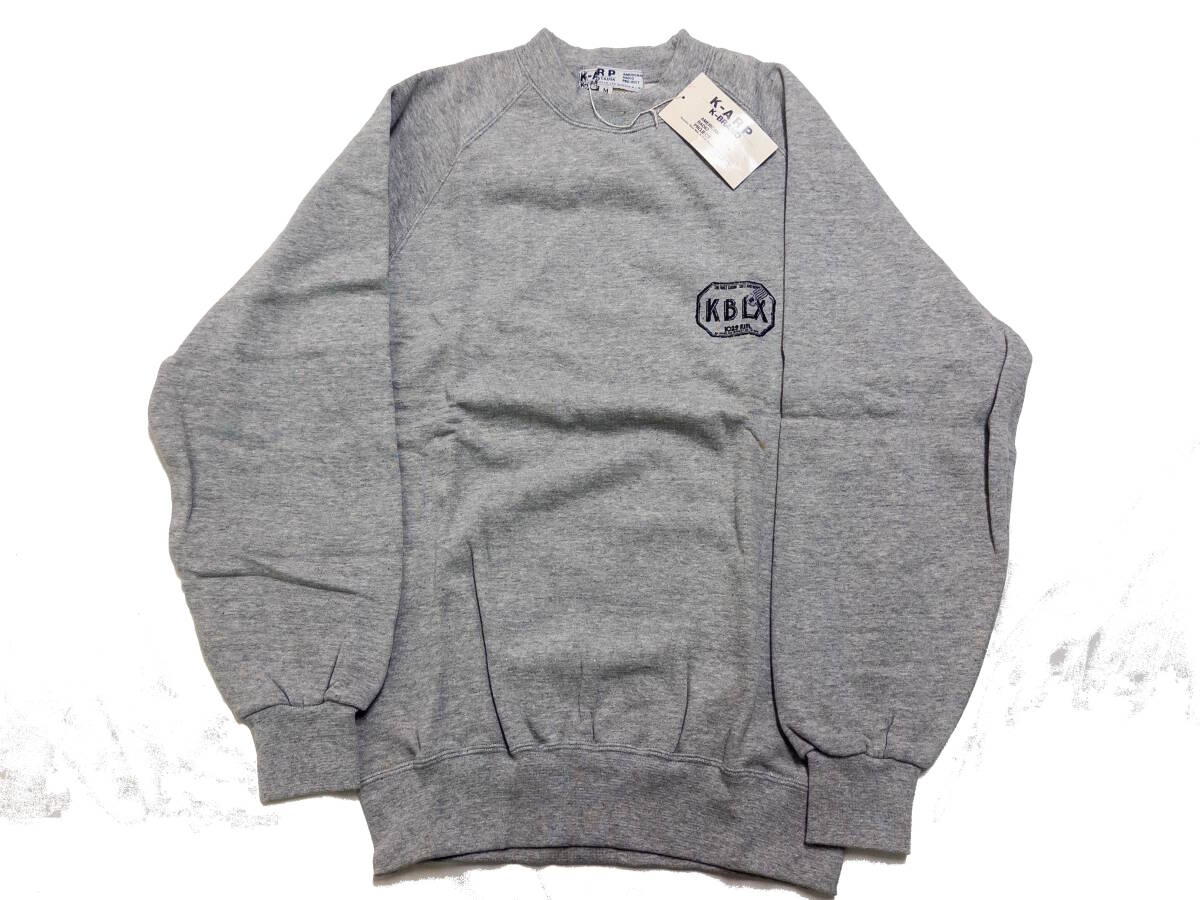 3Q売切!税無し◇【未使用/訳有】K-ARP K-BAND AMERICAN RADIO PROJECT KBLX トレーナー Mサイズ★★1030-7拍卖