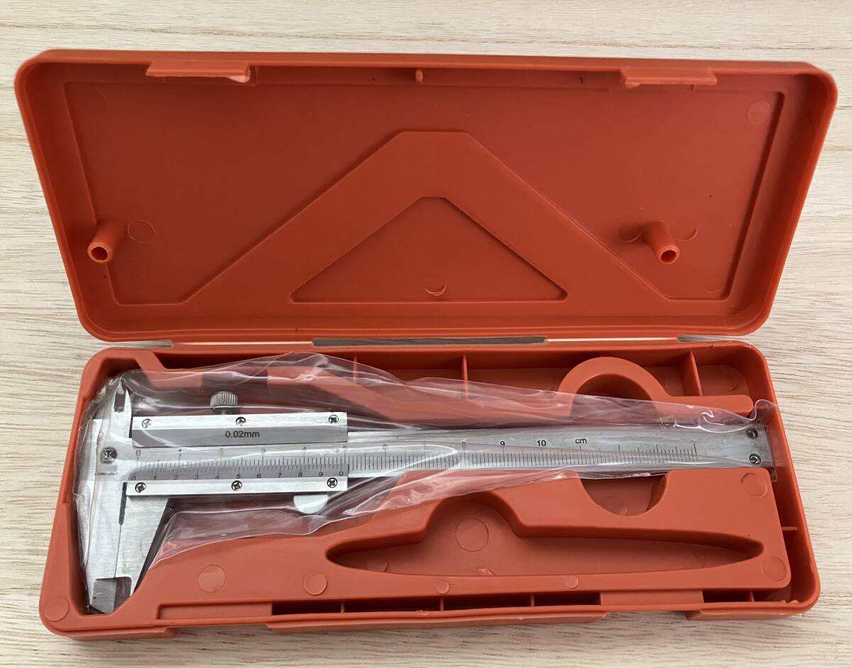 小型ノギス☆0.02~100mmまで測定可能☆ケース付拍卖