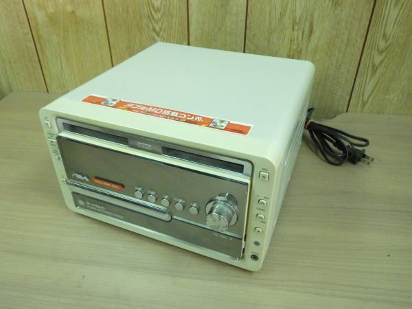 ジャンク・AIWA アイワ CD/MDステレオシステム コンポ XR-W88MD CX-LW88MD MDプレイヤー CDプレイヤー オーディオ機器拍卖