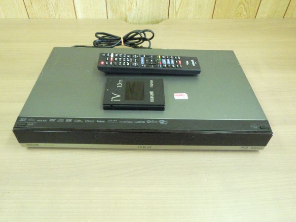 動作保証・maxell マクセル iVDRスロット搭載 ブルーレイディスクレコーダー BIV-TW1100 リモコン付き 1TB HDD/BD/DVDレコーダー拍卖