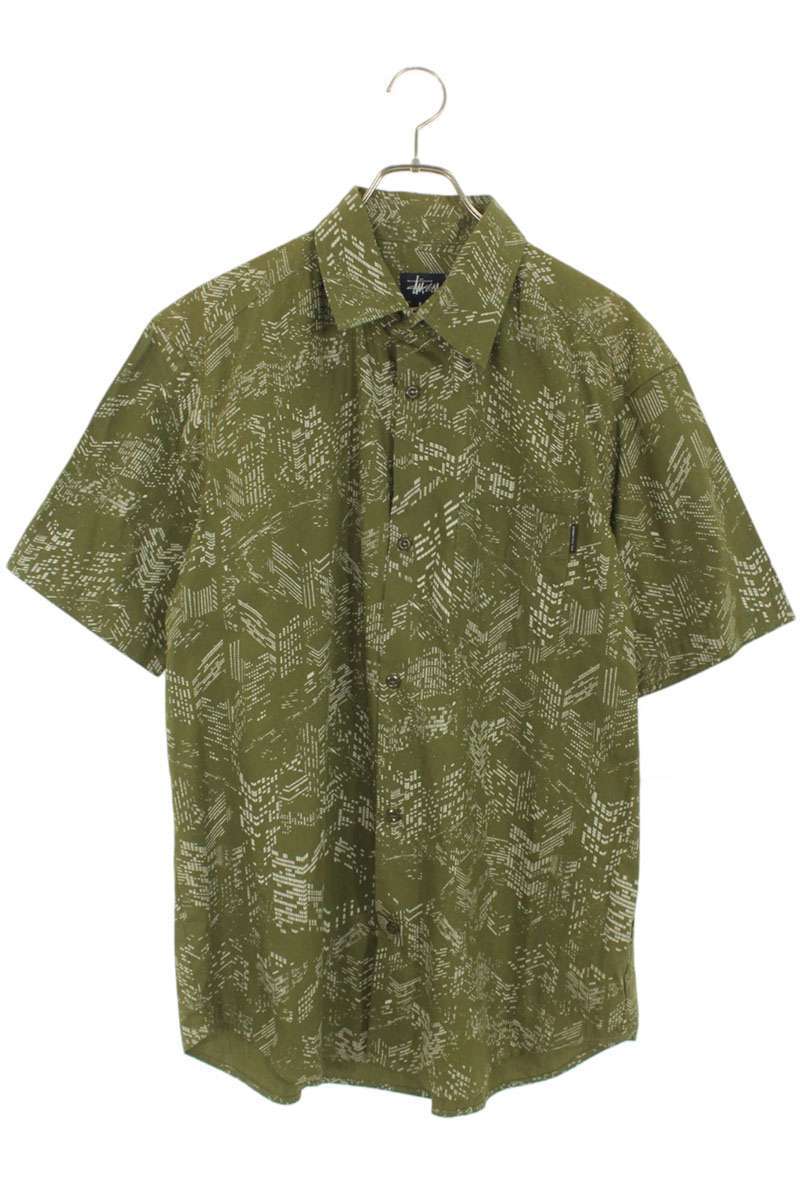 ステューシー サイズ:L 総柄半袖シャツ 中古 BS99拍卖
