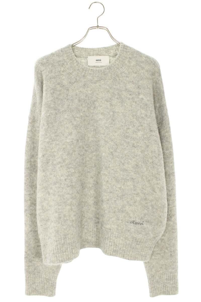 アミアレクサンドルマテュッシ サイズ:XL 25AW HKS824 ロゴ刺繍ニット 新古品 OM10拍卖