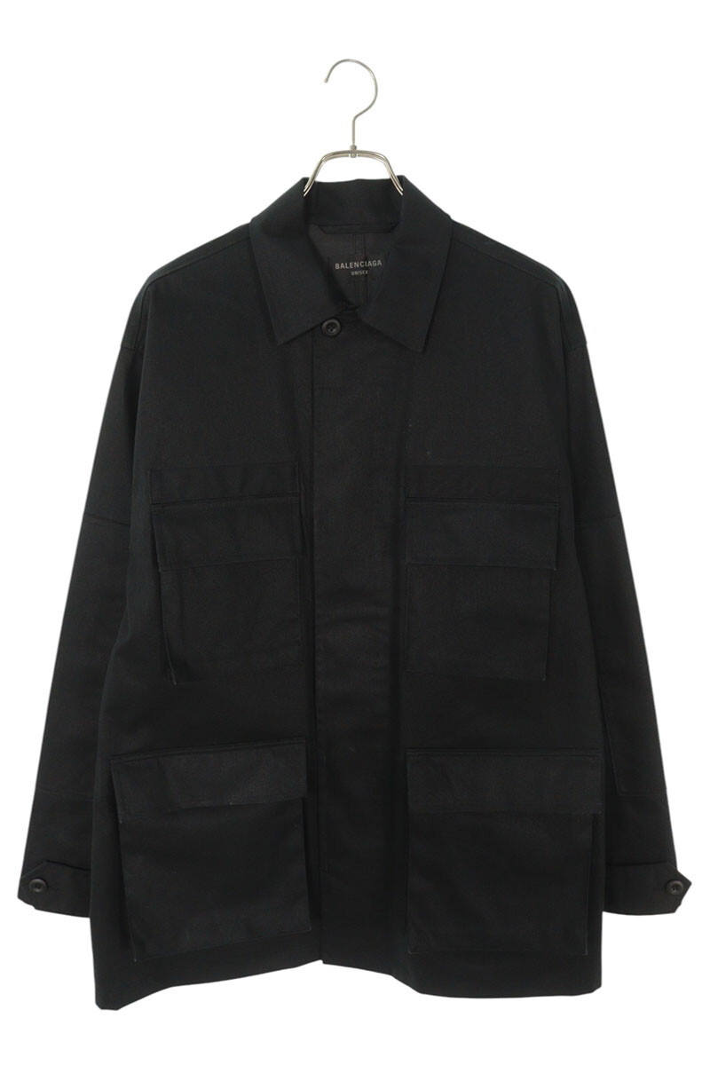 バレンシアガ サイズ:1 720159 TNP07 オーバーサイズワークカーゴブルゾン 中古 OM10拍卖