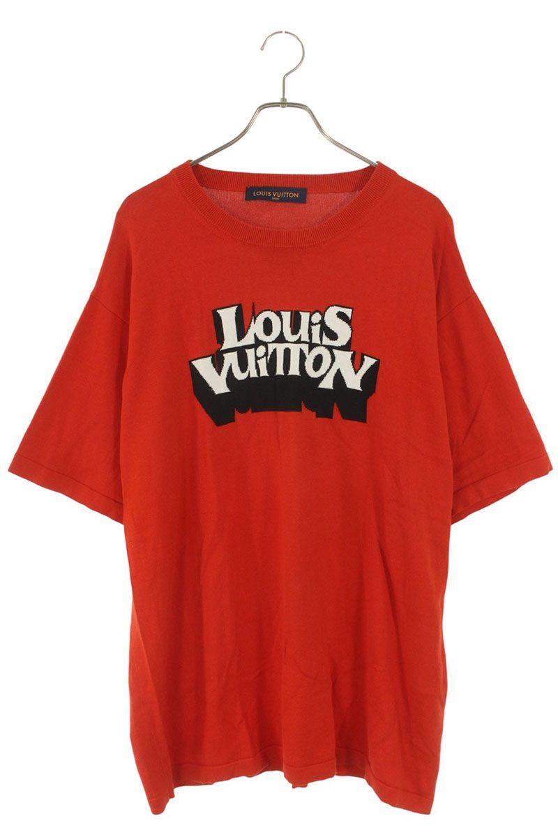 ルイヴィトン サイズ:4L 23SS RM2319 JL4 HON01W ロゴニットTシャツ 中古 OM10拍卖