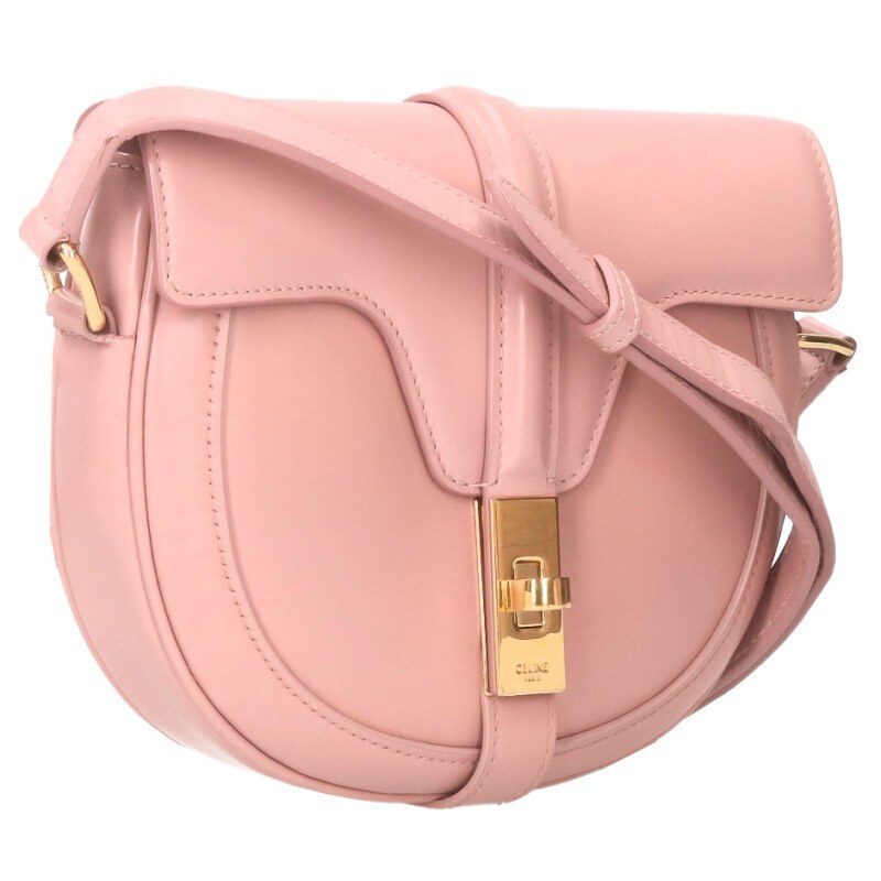 セリーヌ サイズ:SMALL ブザス16 スモール レザーショルダーバッグ 中古 BS99拍卖