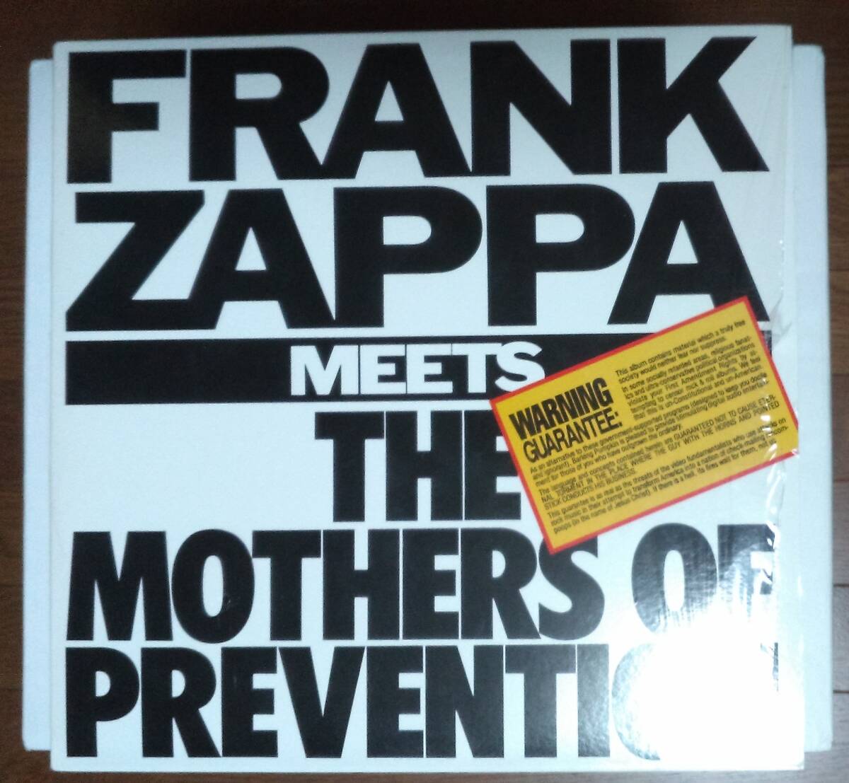 【US original】 Frank Zappa/ フランク・ザッパ/ Meets The Mothers Of Prevantion拍卖