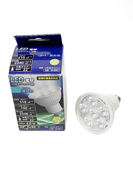LED電球 ハロゲンランプ形 E11 4.6W 中角タイプ 昼白色 LDR5N-M-E11 E11 ハロゲン電球形 昼白色 1個 下方向タイプ拍卖