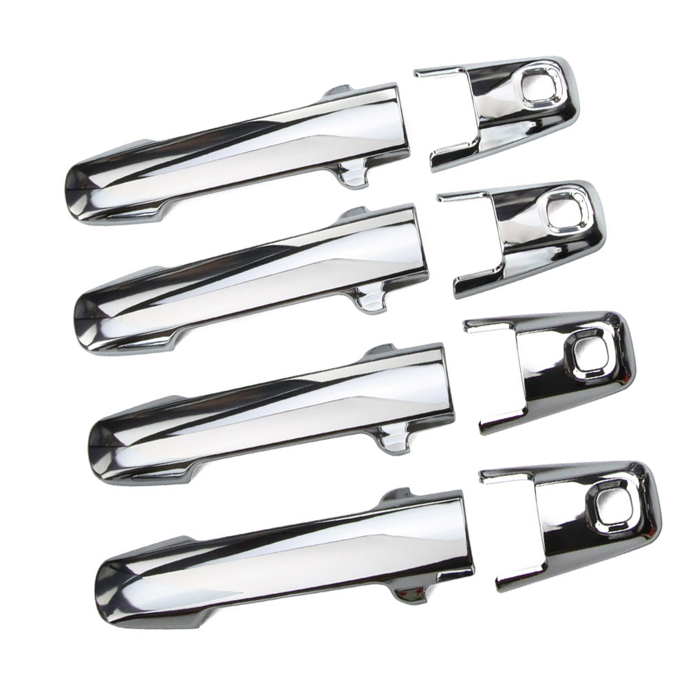 スズキ ワゴンR スマイル MX81S/MX91S ドアハンドルカバー アクセサリー 外装 ガーニッシュ 8P 鏡面メッキ仕上げ拍卖