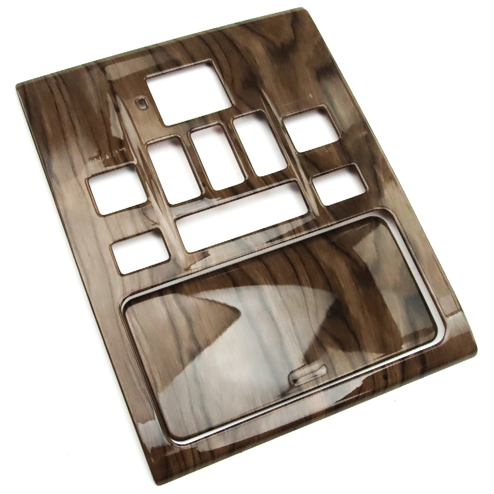 40系 アルファード/ヴェルファイア ルームランプパネル インテリアパネル 茶木目調 2P@拍卖