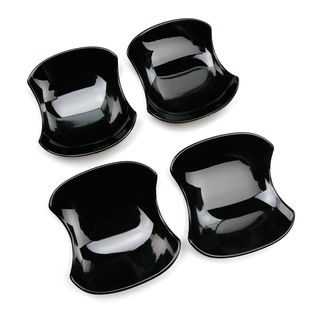 新型 90系 ヴォクシー ノア ドアハンドル プロテクター ガーニッシュ 外装 パーツ ピアノブラック ABS ドアノブの爪キズ防止@拍卖