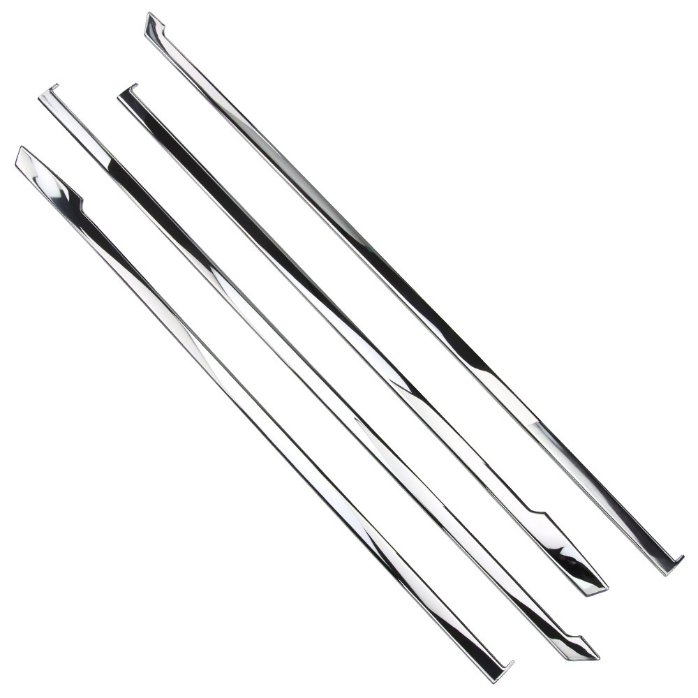 三菱 新型 デリカ D:5 サイド ドア アンダー モール 外装パーツ ガーニッシュ アクセサリー メッキ仕上げ@拍卖