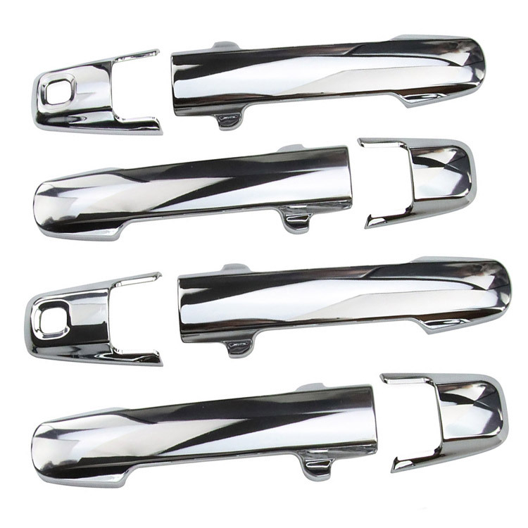 スズキ ワゴンR MH35S/MH55S/MH85S/MH95S ドアハンドルカバー アクセサリー 外装 ガーニッシュ 8P 鏡面メッキ仕上げ拍卖