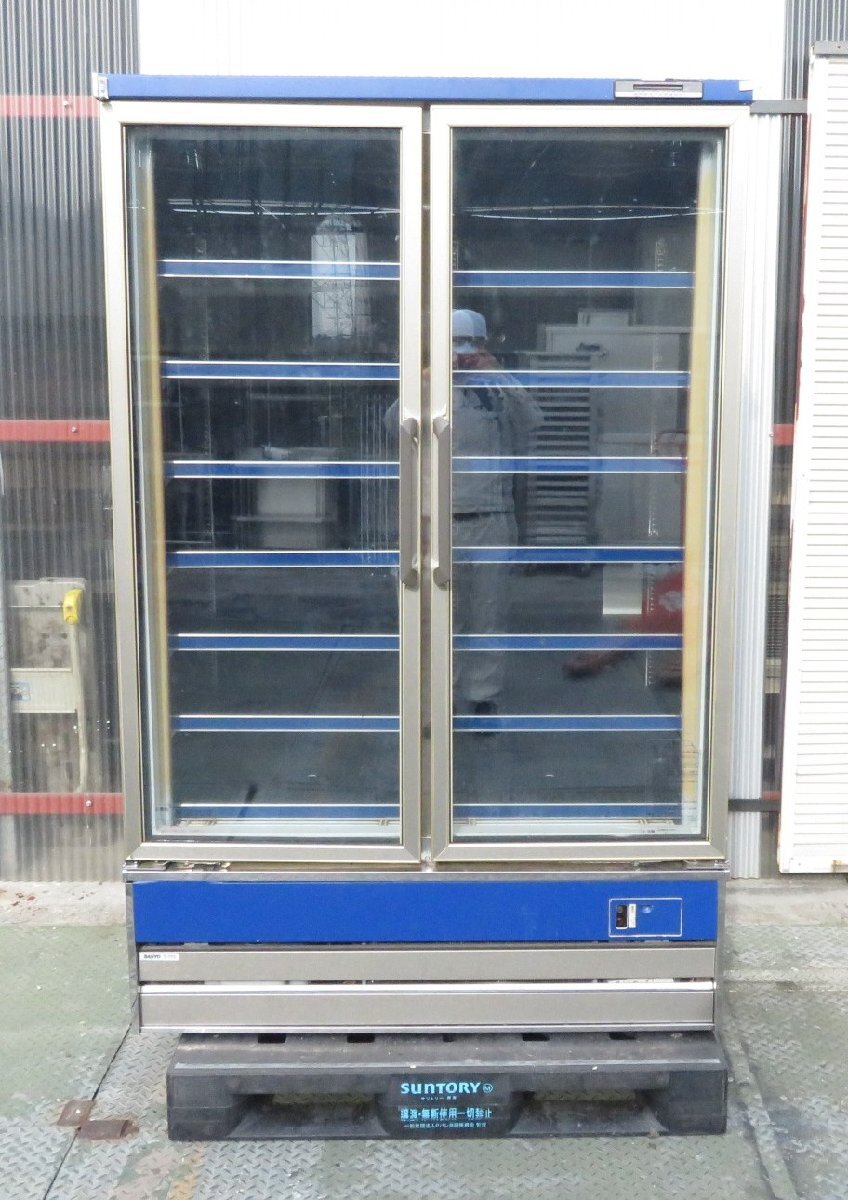 【保証付】パナソニック 業務用冷凍ショーケース SRL-4065N 三相200V 幅1200×奥650×高1900 MT2509301524拍卖