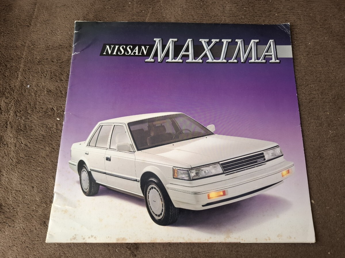希少 米国版 日産 マキシマ 旧車カタログ 1986版拍卖