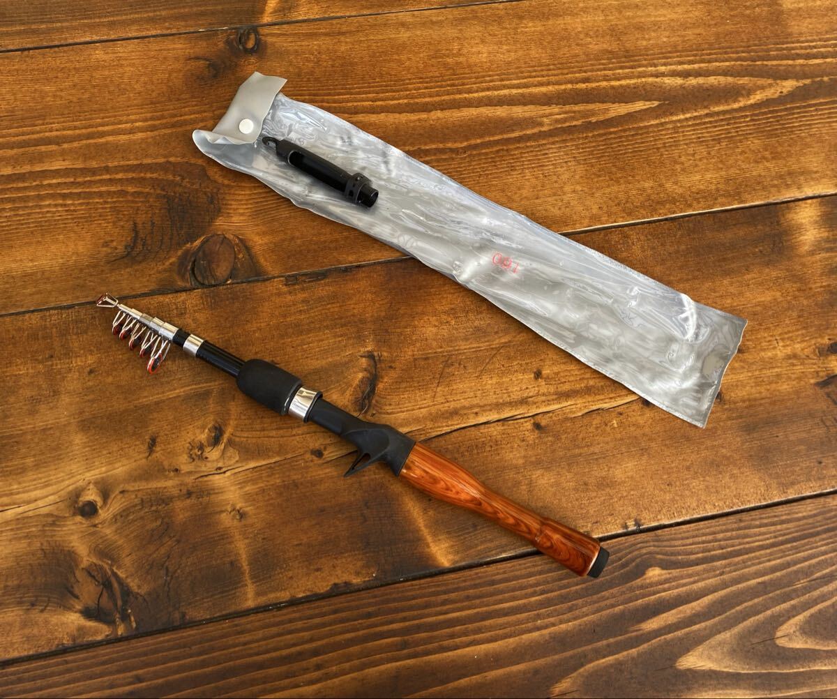 超軽量 カーボンロッド テレスコロッド ベイトロッド 5ft3inch トラウトロッド 160cm 渓流釣り 山女魚 岩魚拍卖