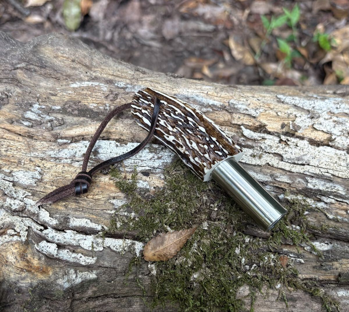 熊おどし 熊よけピストル アウトドア 鹿の角 山菜採り 渓流釣り 獣対策 日本鹿拍卖