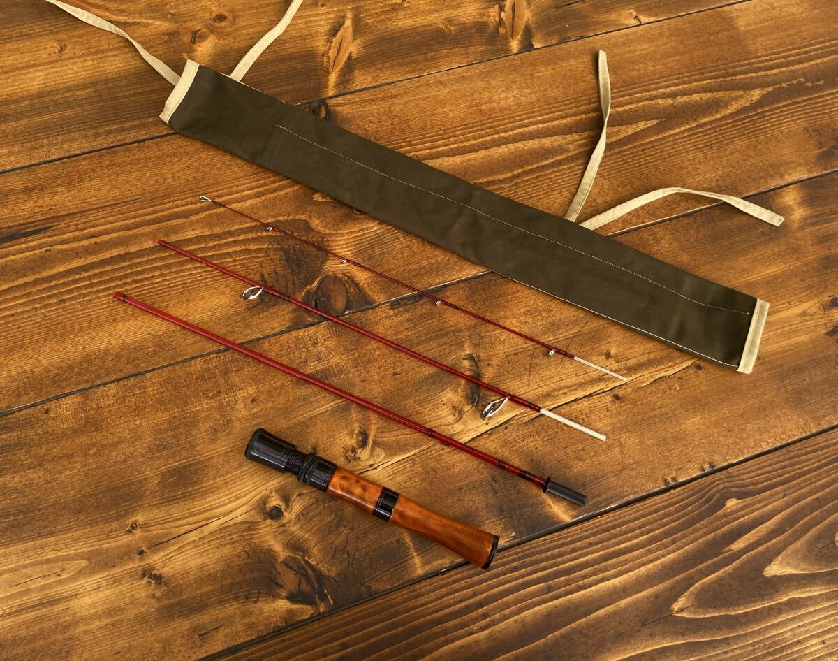 Talon 473UL グラスロッド 超軽量 トラウトロッド パックロッド ハンドメイド 渓流釣り 山女魚 岩魚 ハンドメイドロッド拍卖