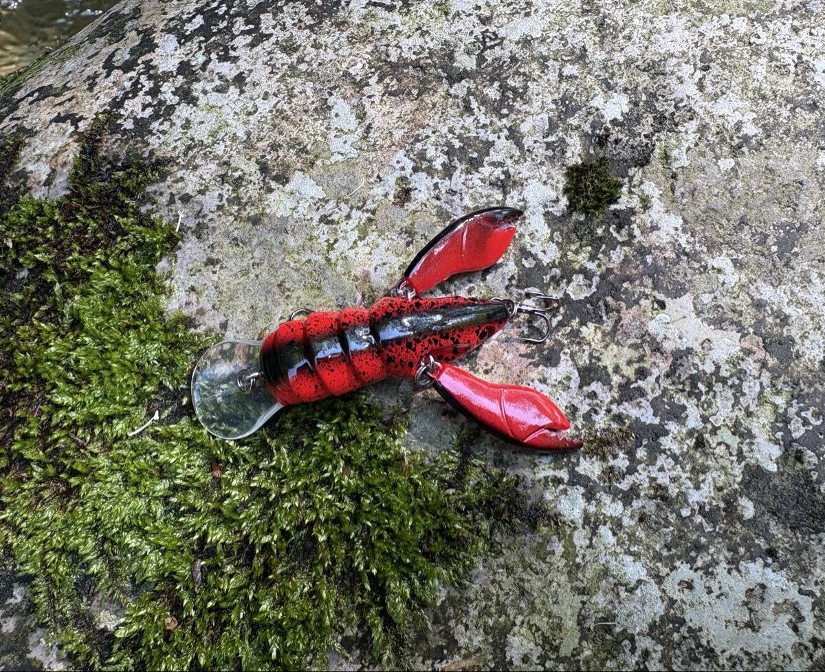 ザリガニルアー ブラックバス バス釣り リアルベイト 65mm 9.2g拍卖