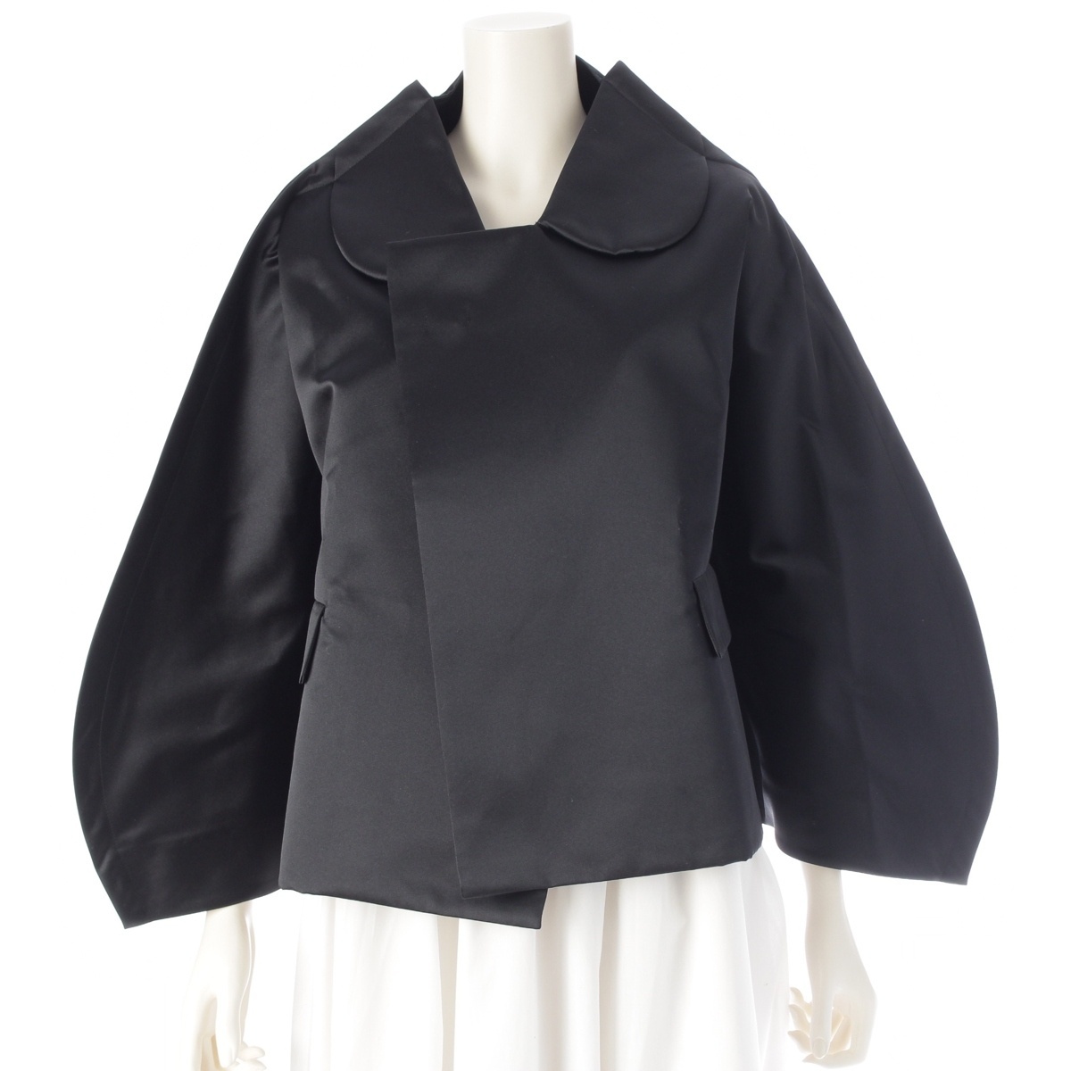 コムデギャルソン AD2021 22SS 平面 二次元 変形 テーラードジャケット GI-J021 ブラック S【中古】拍卖