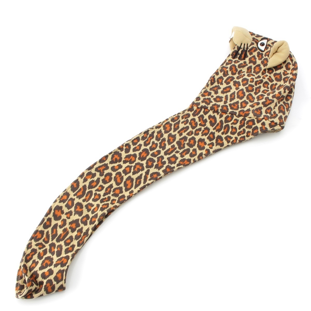 アディダス コットン byジェレミースコット レオパード フード スヌード ベージュ ブラウン【中古】拍卖