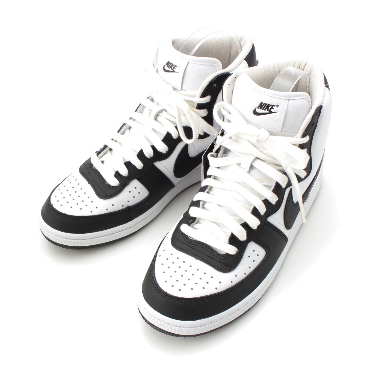 コムデギャルソンオムプリュス × ナイキ nike 23SS ターミネーター HIGH SP ハイカット スニーカー FD4159‐101 26.5【中古】拍卖