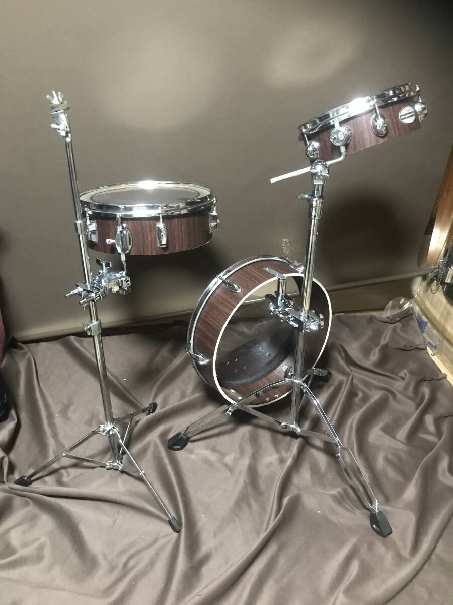 過去動画あり!トラベル【チャリンコ】ドラムセット!BD16TT10FT13拍卖