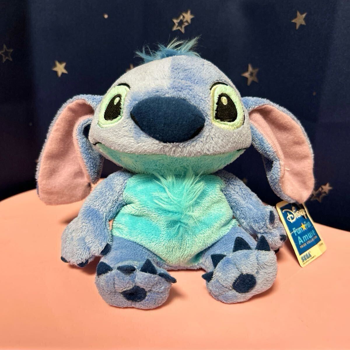 スティッチ キュートサイズ お座りくたっとぬいぐるみ ディズニー 2005 ぬいぐるみ レア拍卖