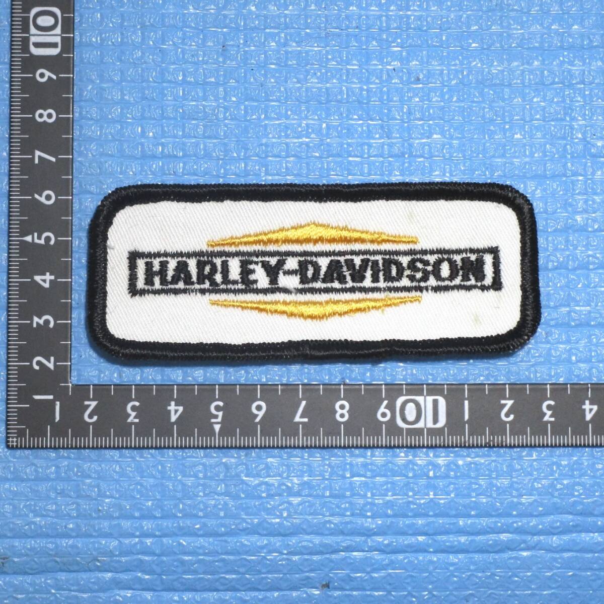 60sハーレー純正・旧バー&シールドパッチ/デッド新品AMFショベルFXFLパンEvoアイアンスポーツスターXL,Evoチョッパー,ベスト刺繍ワッペン拍卖