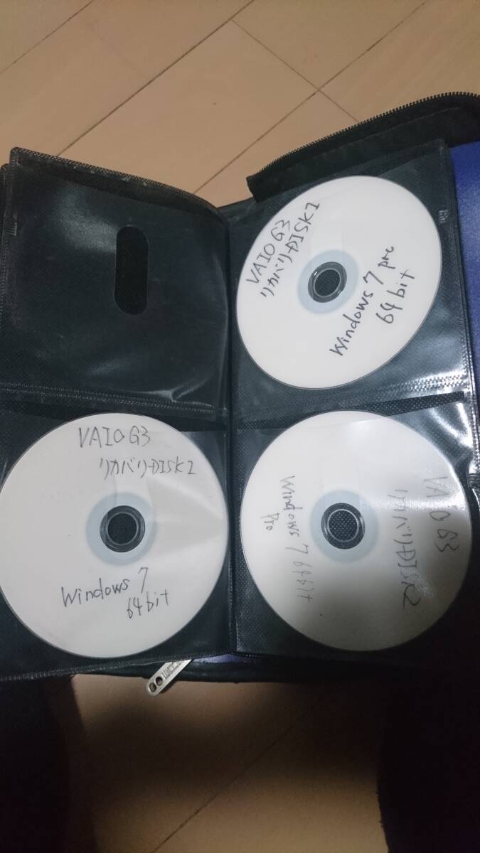 【説明必読】即決 SONY VAIO G3 リカバリーディスク VGN-G3 VGN-G3ABVS Windows7 【クリックポスト】拍卖