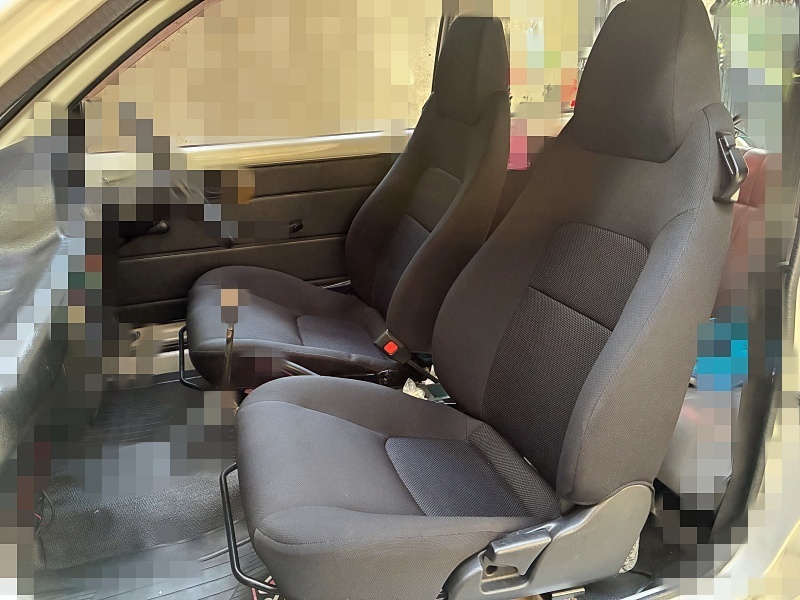 L880 コペン 純正シート 旧規格ポン付シートレール加工済 L200 ミラ L300 オプティ L500 L502 L512 ミラ L600 L602 ムーブ拍卖