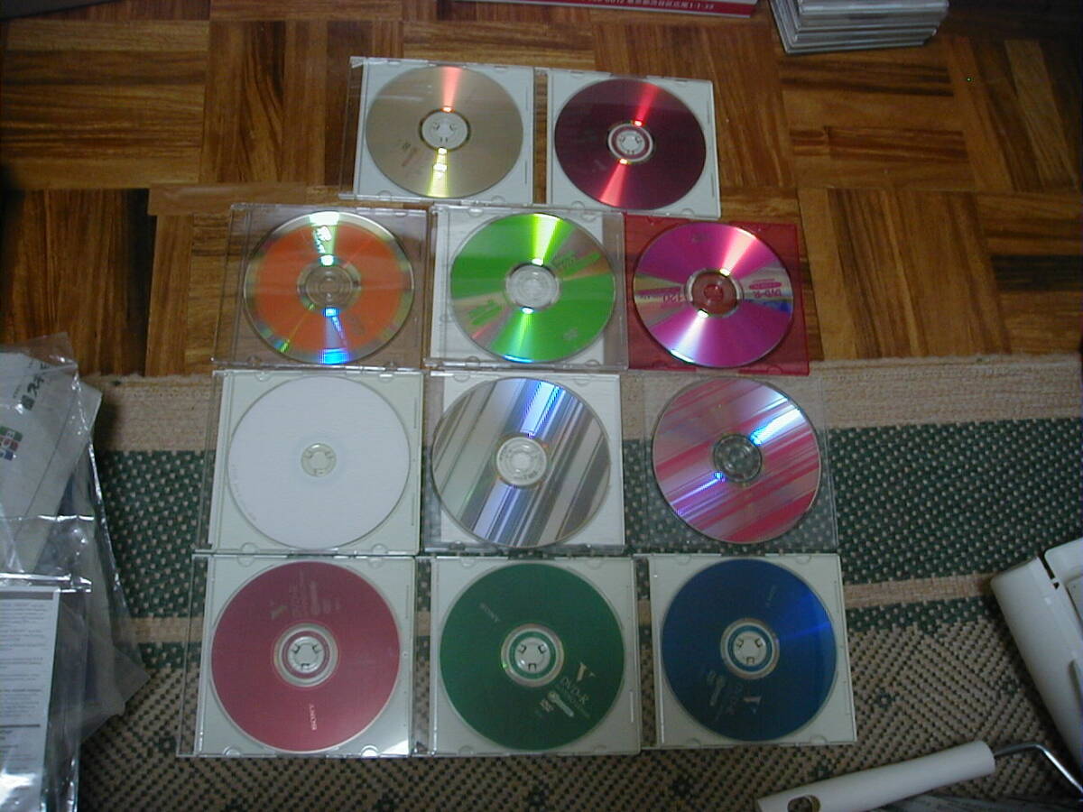 未使用DVD-Rディスク 計11枚セット SONY5枚 TDK3枚 maxell2枚 FUJI FILM1枚 CPRM未対応 念のためジャンク品拍卖