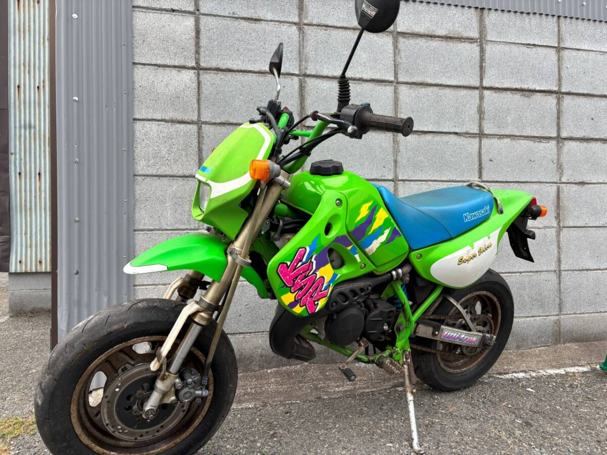 希少2スト ミニモト 80cc KSR2 KSR80 書類あり エンジン始動 ミニモトクロス MX080B拍卖