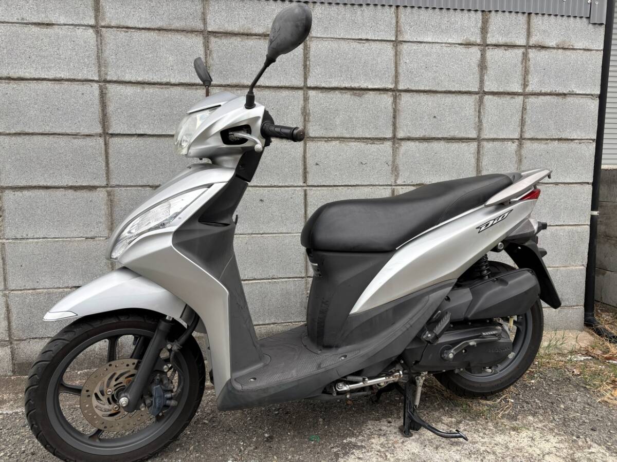 1円スタート 2種原付 DIO110 書類あり エンジン始動 110ccスクーター 通勤通学に☆拍卖