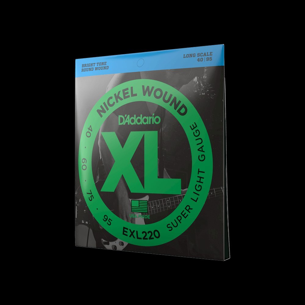 【エレキベース弦】 ダダリオ D'Addario EXL220 Long Scale 40-95 XL NICKEL 正規品拍卖